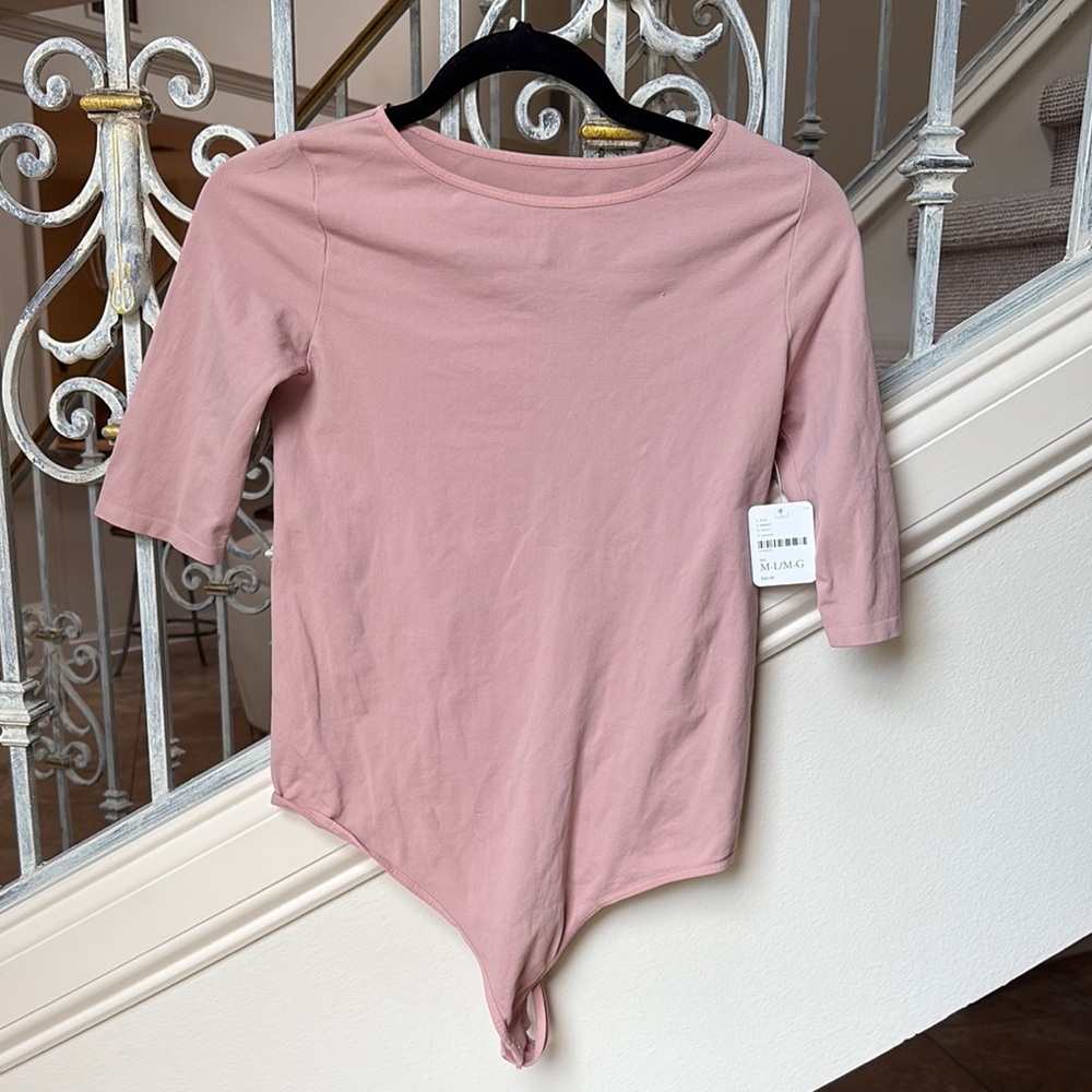 Free People Blush Bodysuit